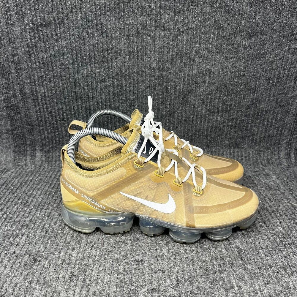 Nike Air Vapormax 2019 Brown Cream Athletic Running Shoes Women’s 8.5 BQ7849-991